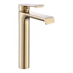 Réa Robinet de lavabo Hass gold high