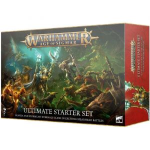 Games Workshop Jeux de soci&eacute;t&eacute; Warhammer AoS - Age of Sigmar V.4 Ultimate Starter (EN)