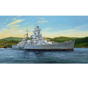 Image de Trumpeter Maquette bateau Croiseur de bataille allemand Admiral Hipper 1941 - Echelle 1:350