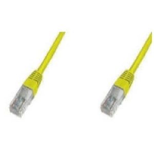 Wentronic 68336 - CAT 5-050 UTP JAUNE 0.50m