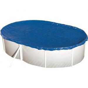 Steinbach Bâche d'été Ovale pour bacs, Bleu, 730 x 370 x 0,1 cm, 036255