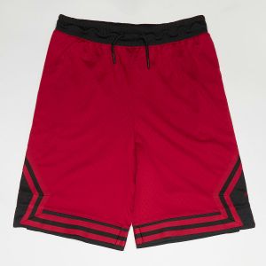 Jordan Air Diamond Short Unisex Shorts sport rouge Taille 132-147 Vêtements - Couleur rouge - Taille 132-147
