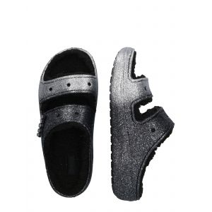 Crocs Classic Cozzzy Glitter, 42-43 EU, noir argent