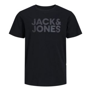 Jack & Jones T-Shirt Noir Garçon Logo Tee 12152730
