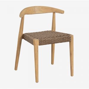 Chaise de jardin en bois de teck Celle SKLUM Bois Naturel