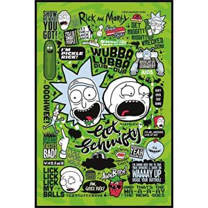 Cartoon Network Affiche Rick and Morty (Quotes)