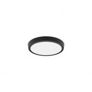 Philips Plafonnier LED SLIM SURFACE, rond, 20W, Noir