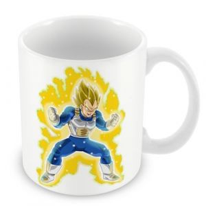 Fabulous Mug c&eacute;ramique Dragon Ball Super Vegeta Super Aura de Puissance