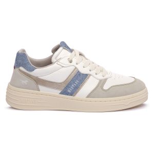 Mustang Femme 1510-301 Chaussures Basses à Lacets, Bleu glacé, 37 EU