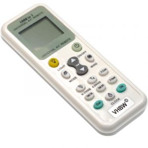 Vhbw T&eacute;l&eacute;commande universelle compatible avec BOSHICaixingCarrierChanghongBorlerBIG-THUMBBoerkaChangfengChangfuBoshiga climatiseurs