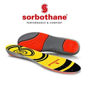 Sorbothane Semelles - Double strike 2 - Jaune Mixte 38/40