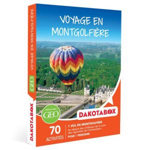 Image de Dakotabox Coffret cadeau Smartbox Voyage en Montgolfière