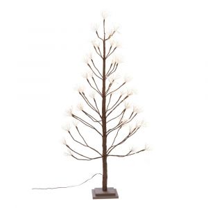 Image de Amadeus Arbre Led naturel 120 cm - Marron - Papier