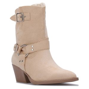 La Modeuse Bottines Bottines pour femme - Beige -