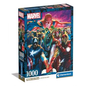 Clementoni Puzzle de 1000 pièces Marvel Avengers