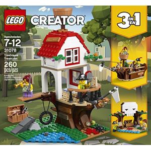 Lego 75926 - Jurassic World : Les trésors de la cabane dans l'arbre Creator 3in1