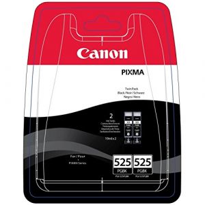 Canon PGI-525 - Cartouche d'Encre d'Origine - Pack de 2 - Noir