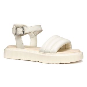 Geox Fille J Sandal Kodette Gir, Lt Ivory, 38 EU