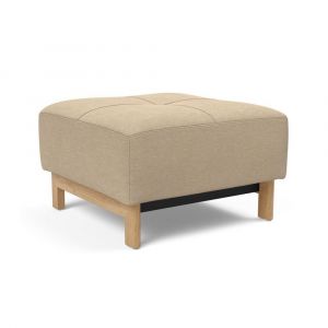 INNOVATION Living - Pouf design pyxis excess Phobos Mocha 6565 cm - beige