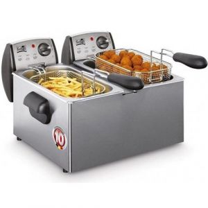 Fritel Double Friteuse À Zone Froide - Fr 1850duo - 2x 3l - 2x 2200watt