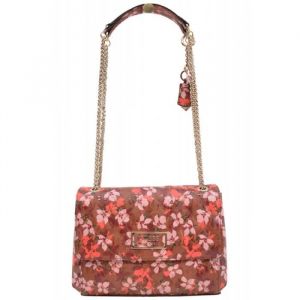 Guess Lola Convertible XBODY Flap, Sacoches Femme, Floral, Taille Unique