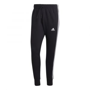 Image de Adidas Pantalon fuselé en molleton Essentials Cuff 3-Stripes Noir, pointure X-Small - Noir - Taille X-Small