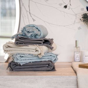 Jules clarysse Serviettes de toilette lin Lise CAMIF