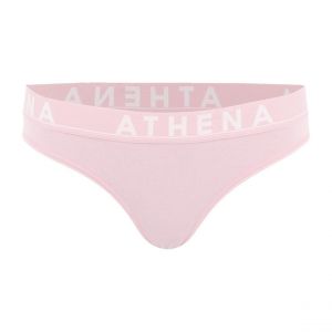 Athena Slip femme Easy Color rose en coton