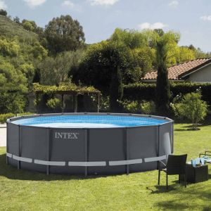 Piscine Ronde Intex Ultra XTR Frame 488 x 122 cm 26326GN - Piscine Hors Sol Kit Complet