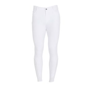Pantalon équitation de concours mid grip Equestro Caspar Light