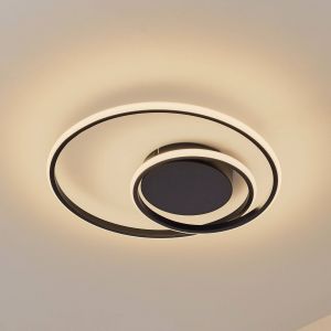 Lindby - led Plafonnier à intensité variable 'Kyron' en aluminium pour salon & salle à manger