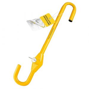 Collier de serrage de volant universel pour la protection contre le vol de voiture, protection contre le vol par blocage du volant & blocage du volant, blocage de d&eacute;marrage, jaune