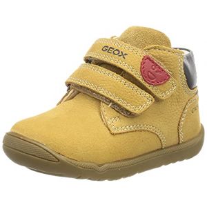 Geox B MACCHIA Boy C, Chaussures First Walker Bébé garçon, Biscuit, 24 EU