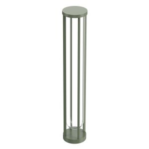 Flos Outdoor Lampadaire D'extérieur In Vitro Bollard 3 Dimmable 1-10v (Pale Green - Aluminium Et Verre)