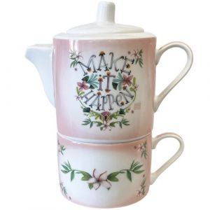 Petite th&eacute;i&egrave;re avec tasse make it happen - Allen Designs