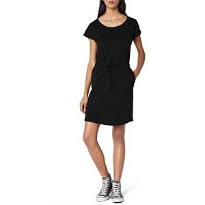 Vero Moda NOS Vmapril SS Short Dress GA Noos Robe, Noir Black, 40 (Taille Fabricant: Medium) Femme