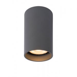 Image de Lucide Spot de plafond DELTO LED Gris, 1 lumi&egrave;re - Moderne - Int&eacute;rieur - DELTO - D&eacute;lai de livraison moyen: 6 &agrave; 10 jours ouvr&eacute;s. Port gratuit France m&eacute;tropolitaine et Belgique d&egrave;s 100 &euro;.