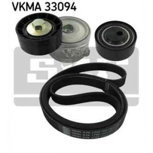 SKF Kit de courroies d'accessoires VKMA33094