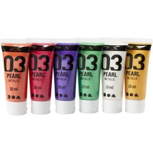 A-color Peinture acrylique, couleur extra, 03 - métallique,