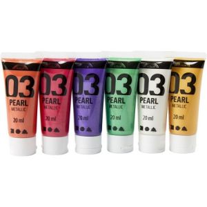 A-color Peinture acrylique, couleur extra, 03 - métallique,