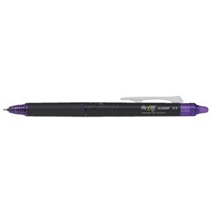 Image de Pilot BLRT-FR7-1 Stylo Point Clicker Violet - Pointe Ultra-Fine 0.5 mm - Encre Effaçable