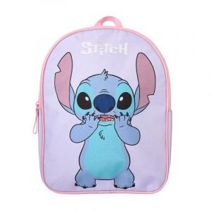 Sac à dos stitch goûter 31cm violet 1 compartiment maternelle
