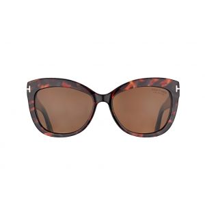 Tom Ford Alistair FT0524 54H (havana red/brown polarized)
