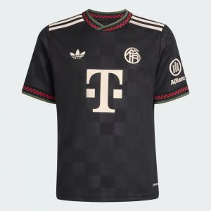 Adidas Bayern Munich 3ème Maillot 2025/26 Enfant, pointure 164 cm - ['Noir'] - Taille 164 cm