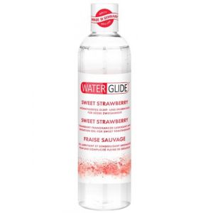 Image de Waterglide Lubrifiant À Base D'eau Aromatisé - Fraise Sauvage - 300 Ml