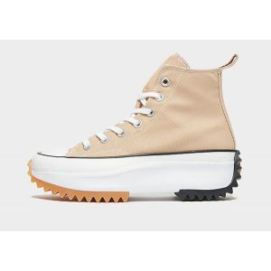 Converse Baskets montantes plateformes Run Star Hike toile de coton recyclée Beige