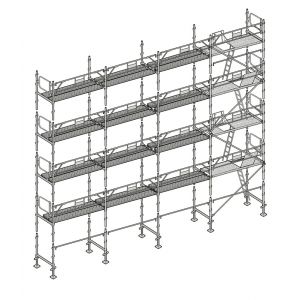 Altrad Chafaudage Façadier 130 m²