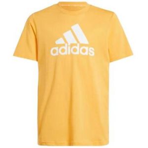 Adidas Big Logo Tee T-shirt Garçons - Jaune, Blanc