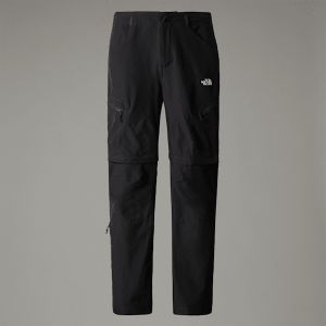 The North Face Pantalon convertible Exploration Tapered Regular noir foncé - 42