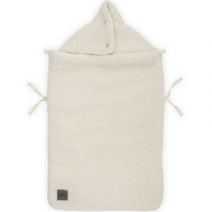 Image de Jollein Nid d'ange passe sangle Teddy cream whitel (82 cm)